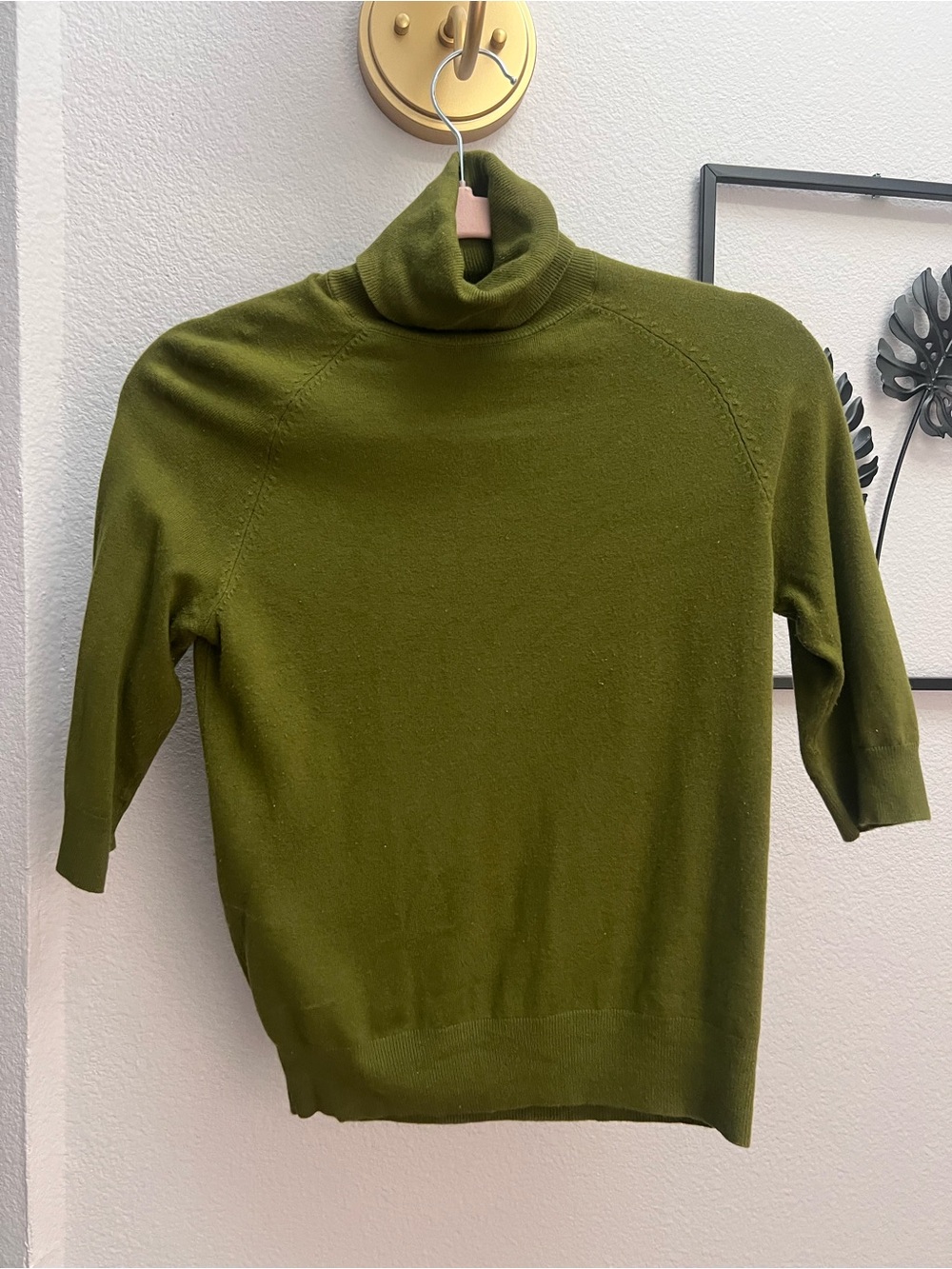 || ZARA TURTLENECK SWEATER || 3/4 SLEEVES||